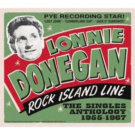 Album cover art for Rock Island Line : The Singles Anthology 1955-1967