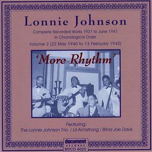 Album cover art for Lonnie Johnson Vol. 2 1940 - 1942