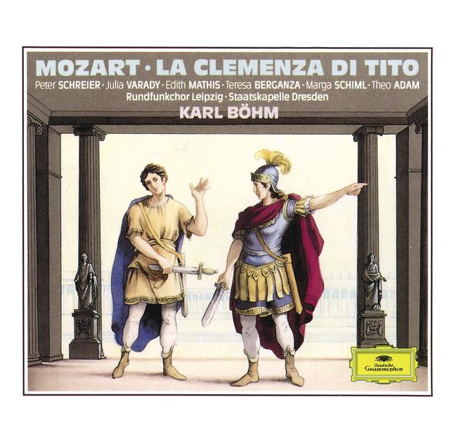 Album cover art for Mozart: La Clemenza di Tito