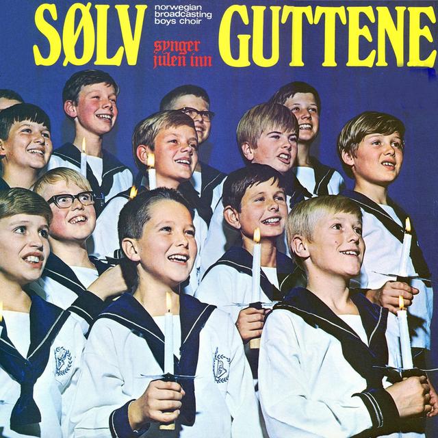 Album cover art for Sølvguttene Synger Julen Inn