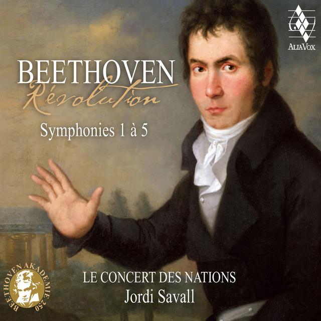 Album cover art for Beethoven: Révolution - Symphonies 1 à 5