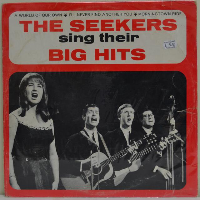 Album cover art for The Seekers Sing Their Big Hits