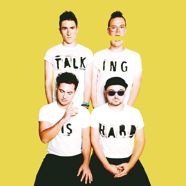 Album cover art for Talking Is Hard