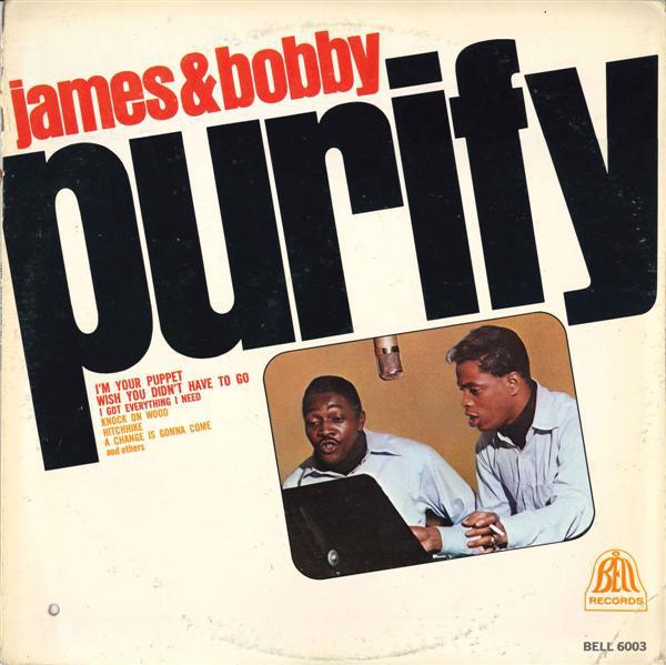 Album cover art for James & Bobby Purify