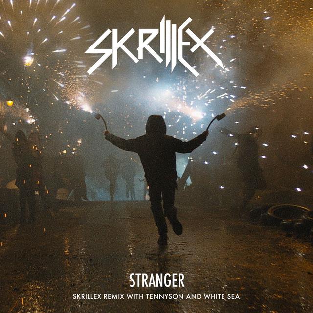 Album cover art for Stranger (Skrillex Remix with Tennyson & White Sea)