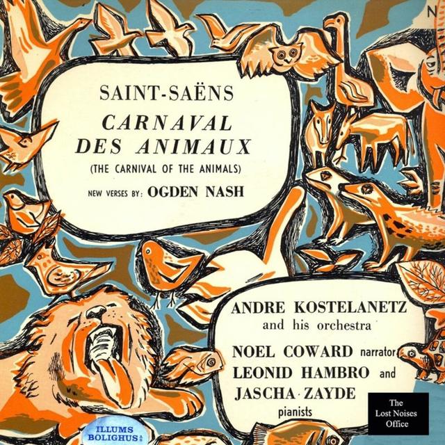 Album cover art for Saint Saëns : The Carnival of The Animals