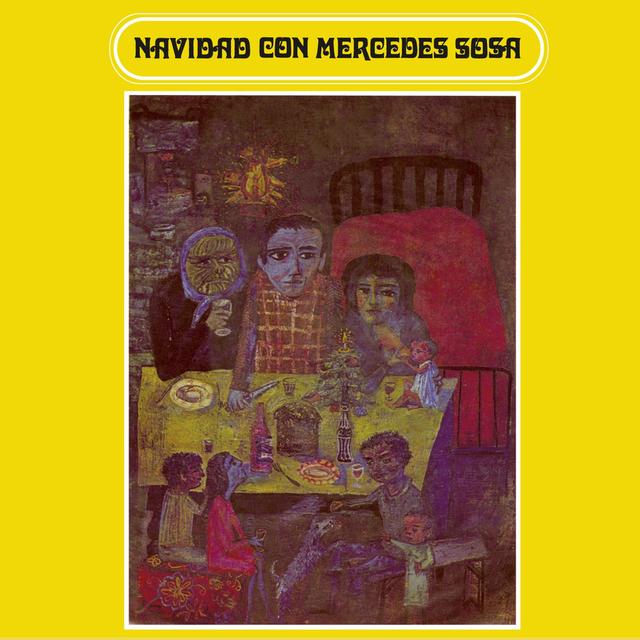 Album cover art for Navidad Con Mercedes Sosa