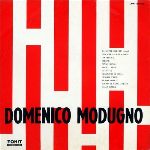 Album cover art for Domenico Modugno