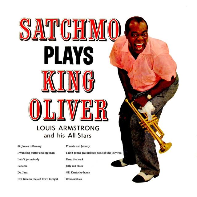 Album cover art for Satchmo Plays King Oliver