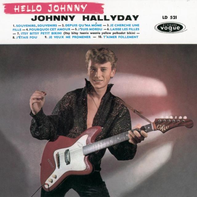 Album cover art for Hello Johnny