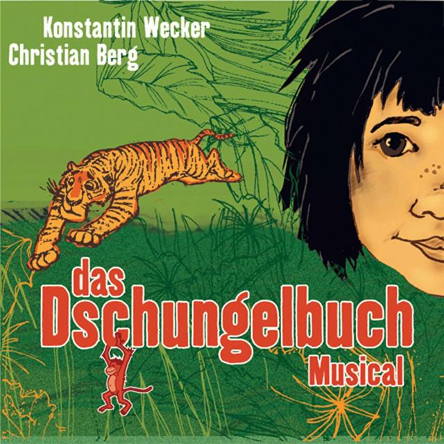 Album cover art for Das Dschungelbuch - Musical