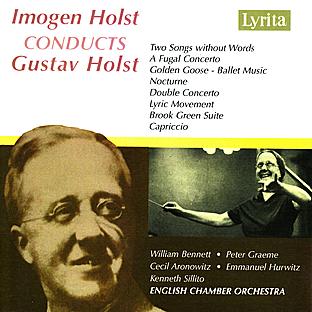 Album cover art for Holst Conducts Holst