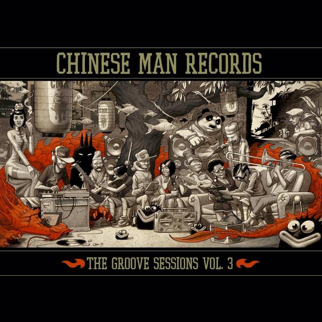 Album cover art for The Groove Sessions Vol. 3