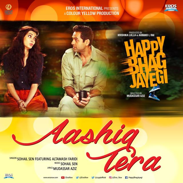 Album cover art for Aashiq Tera