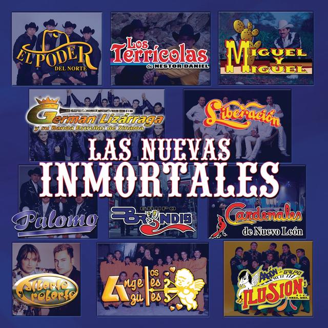 Album cover art for Las Nuevas Inmortales