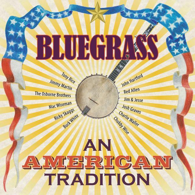 Album cover art for Bluegrass: An American Tradition