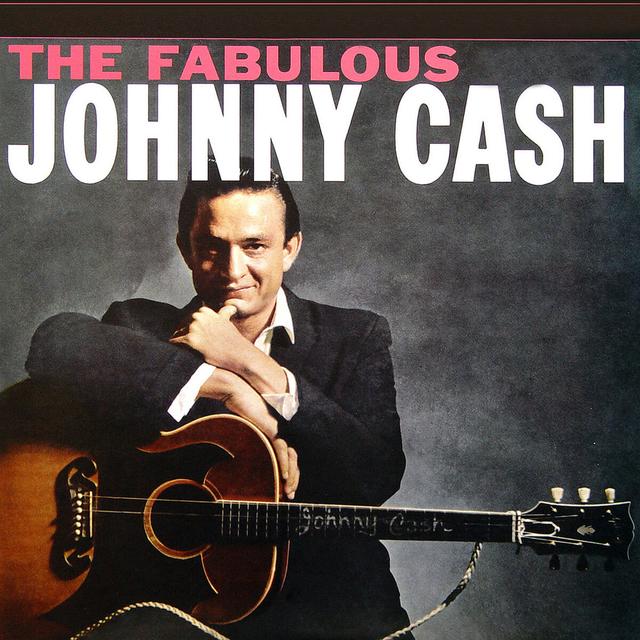 Album cover art for The Fabulous Johnny Cash