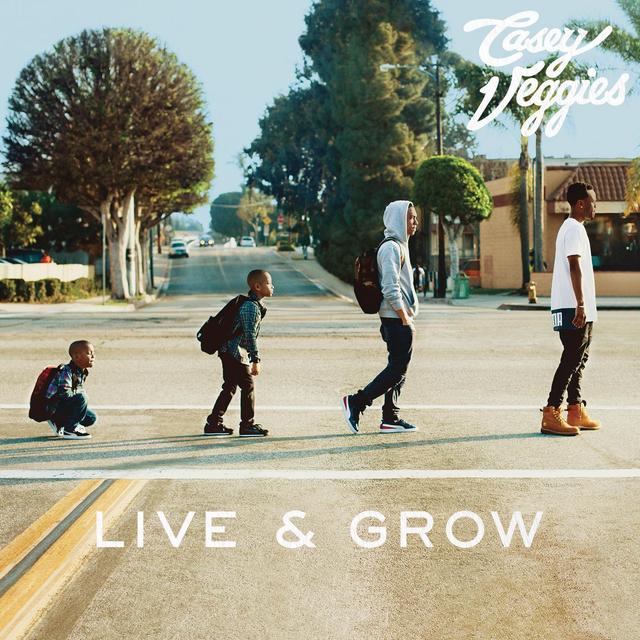 Album cover art for Live & Grow