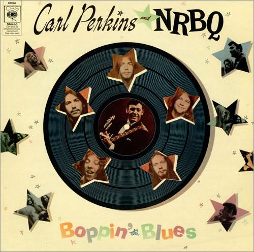 Album cover art for Boppin' The Blues