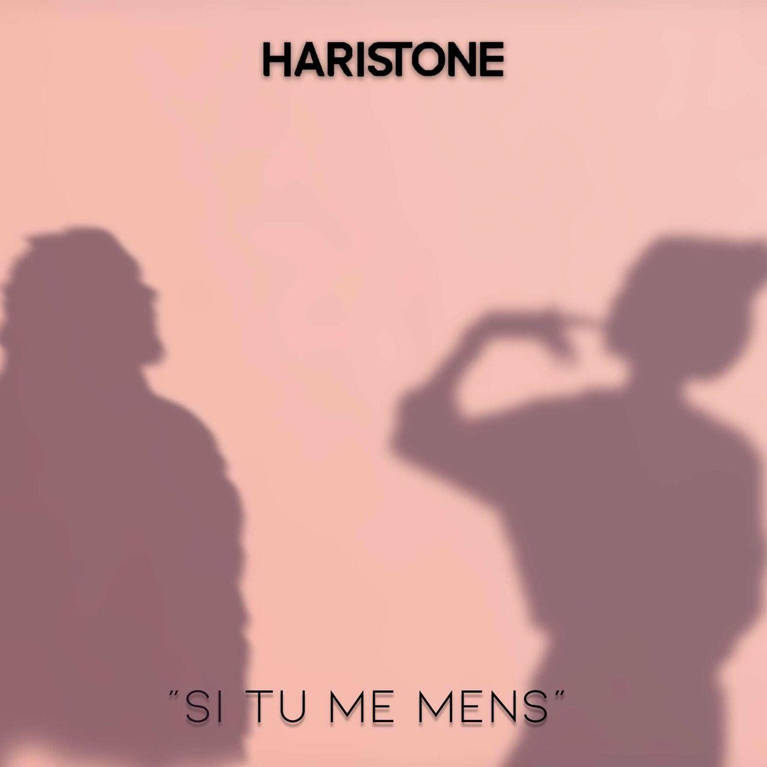 Lyric cover art as blurred background