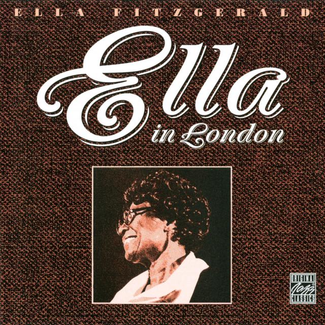 Album cover art for Ella in London