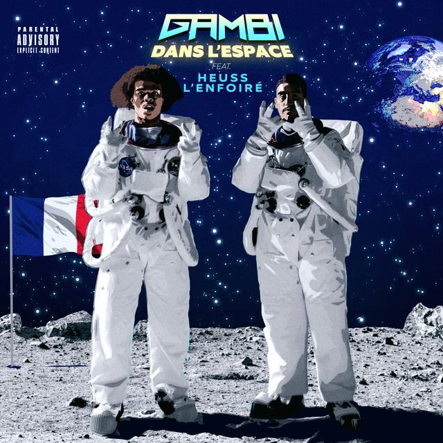 Album cover art for Dans l'espace