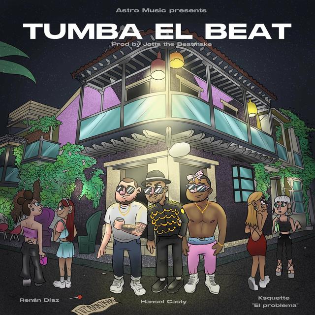 Album cover art for Tumba el beat