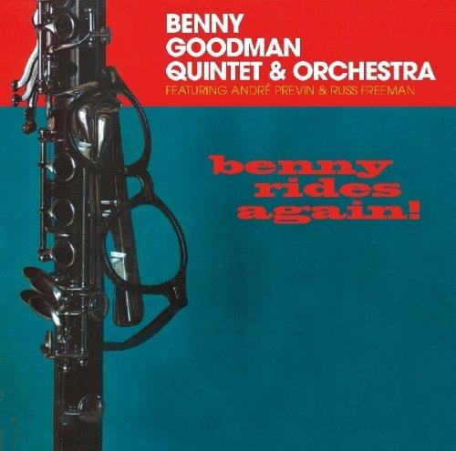 Album cover art for Benny Rides Again