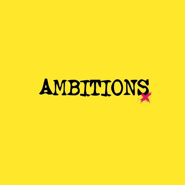 Album cover art for Ambitions