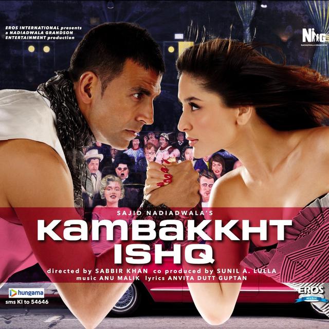 Album cover art for Kambakkht Ishq