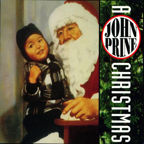 Album cover art for A John Prine Christmas