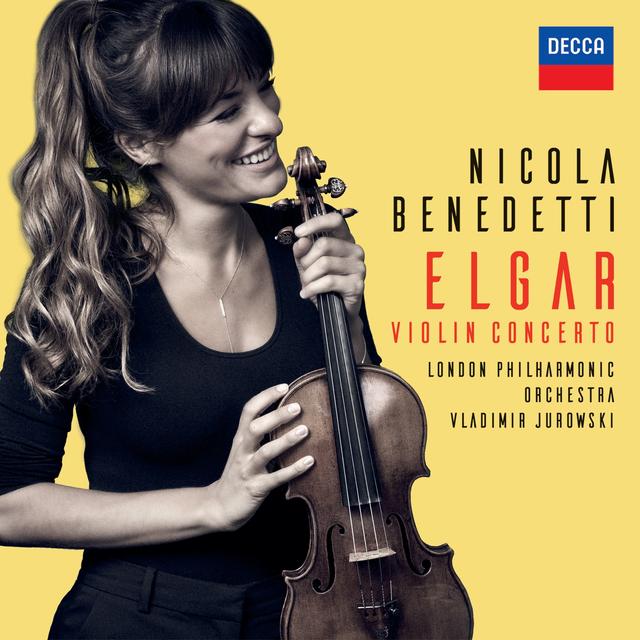 Album cover art for Elgar: Violin Concerto