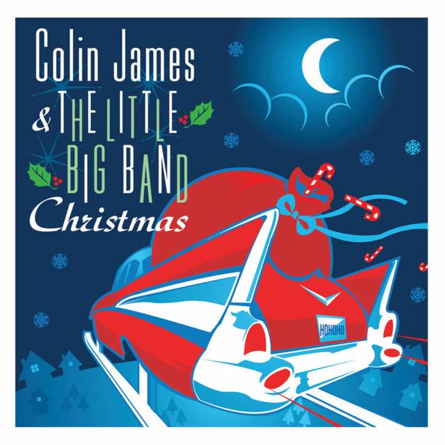 Album cover art for Colin James and the Little Big Band : Christmas