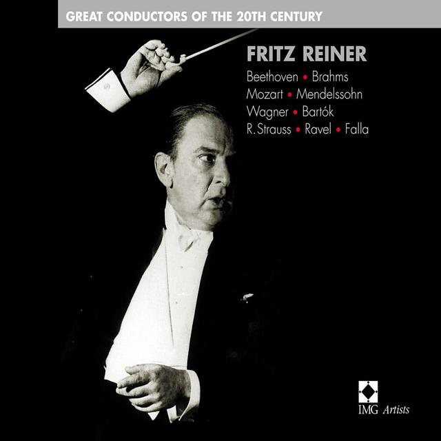 Album cover art for Fritz Reiner: Great Conductors Of The 20th Century