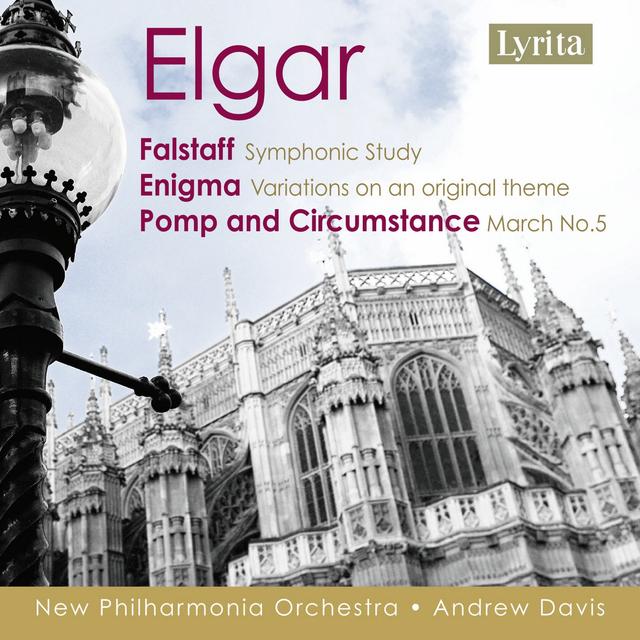 Album cover art for Elgar: Orchestral Works