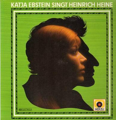 Album cover art for Katja Ebstein Singt Heinrich Heine