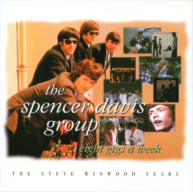 Album cover art for Eight Gigs a Week: The Steve Winwood Years