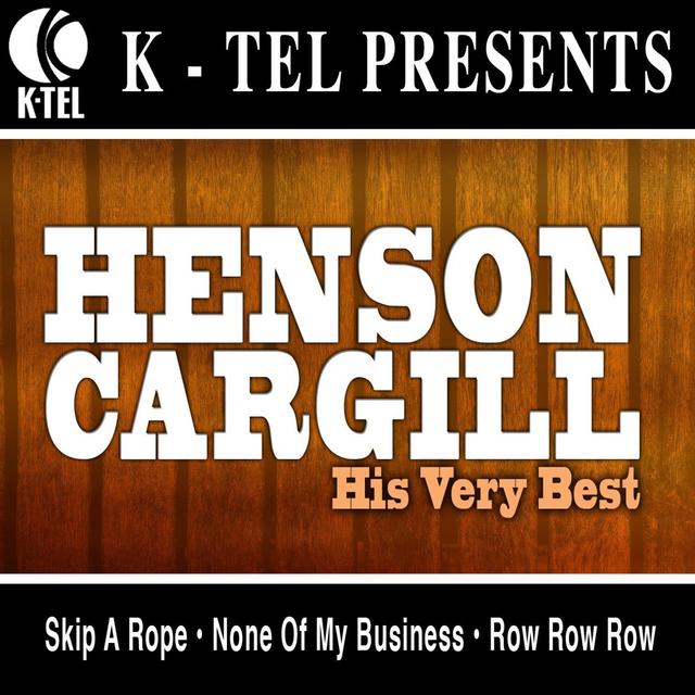 Album cover art for Henson Cargill - His Very Best