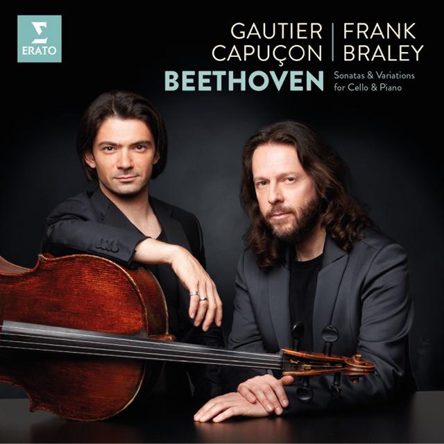 Album cover art for Beethoven: Sonatas & Variations for Cello & Piano