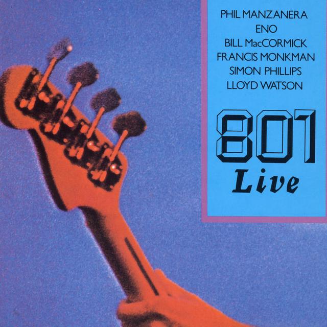 Album cover art for 801 Live