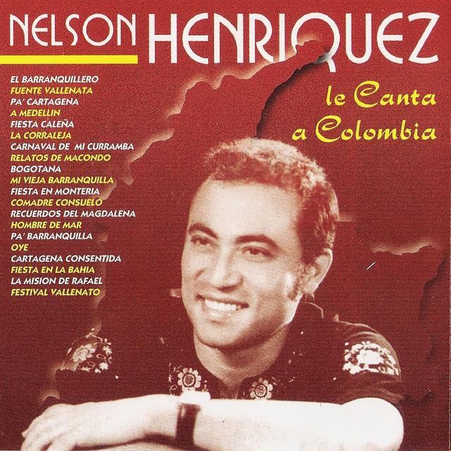 Album cover art for Nelson Henriquez Le Canta a Colombia