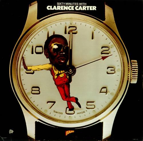 Album cover art for Sixty Minutes With Clarence Carter