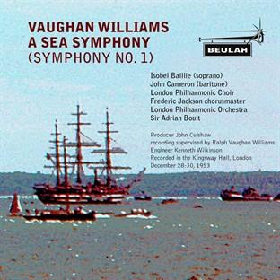 Album cover art for Vaughan Williams: Symphony No. 1 (a Sea Symphony)