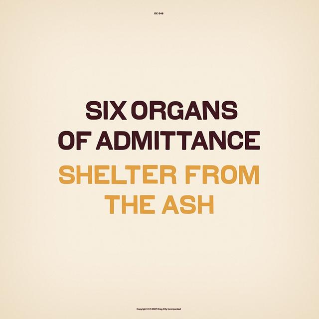 Album cover art for Shelter From The Ash