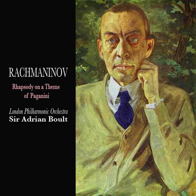 Album cover art for Rachmaninoff: Rhapsody On A Theme Of Paganini. Op 43