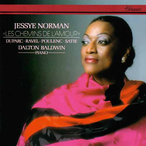 Album cover art for Jessye Norman Sings Duparc, Ravel, Poulenc, Satie