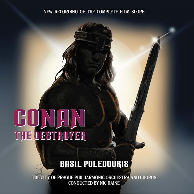 Album cover art for Conan the Destroyer (New Recording of the Complete Film Score)