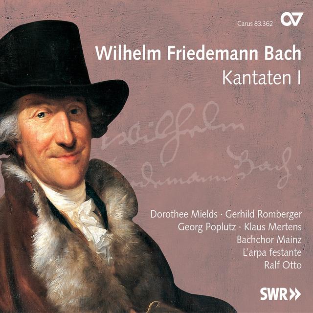 Album cover art for Wilhelm Friedemann Bach: Kantaten I