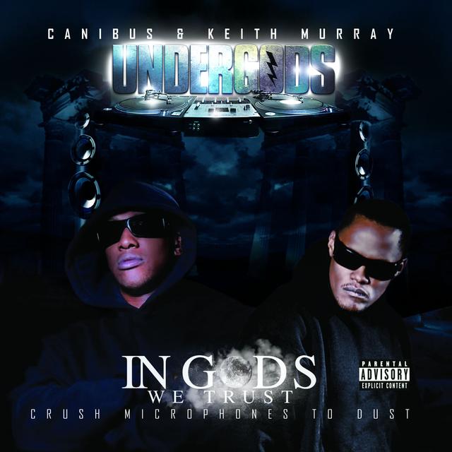 Album cover art for Undergods : In Gods We Trust, Crush Microphones To Dust