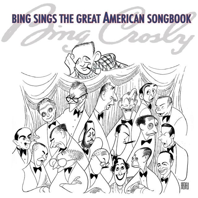 Album cover art for Bing Sings the Great American Songbook